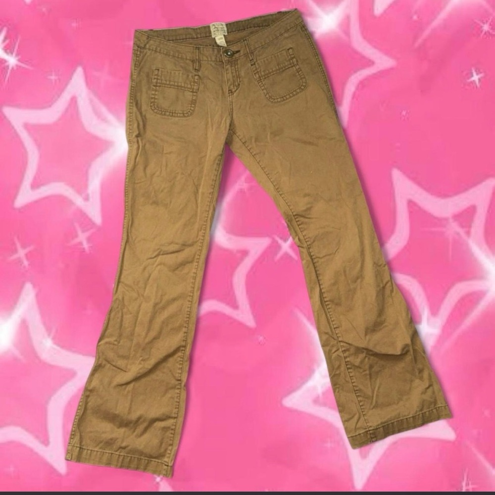 Y2K Aeropostale Brown Flared Pants